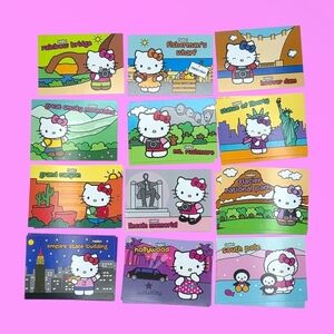 Sanrio Hello Kitty America The Beautiful Post Card Trading Cards